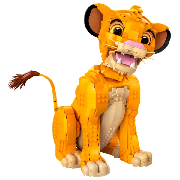 Constructor LEGO Young Simba the Lion King Personaj de film/ Orange photo 4