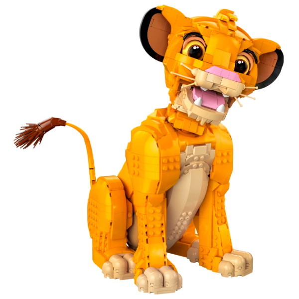 Constructor LEGO Young Simba the Lion King Personaj de film/ Orange photo 4