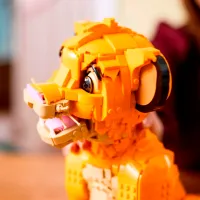 Constructor LEGO Young Simba the Lion King Personaj de film/ Orange photo 5