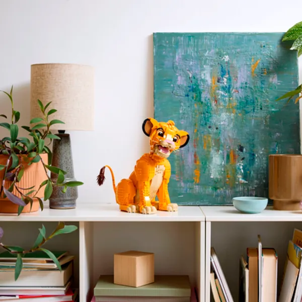 Constructor LEGO Young Simba the Lion King Personaj de film/ Orange photo 6