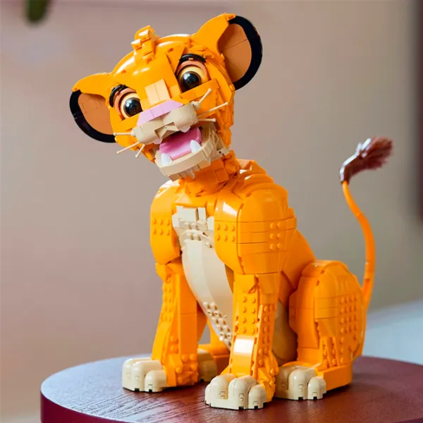 Constructor LEGO Young Simba the Lion King Personaj de film/ Orange photo 11
