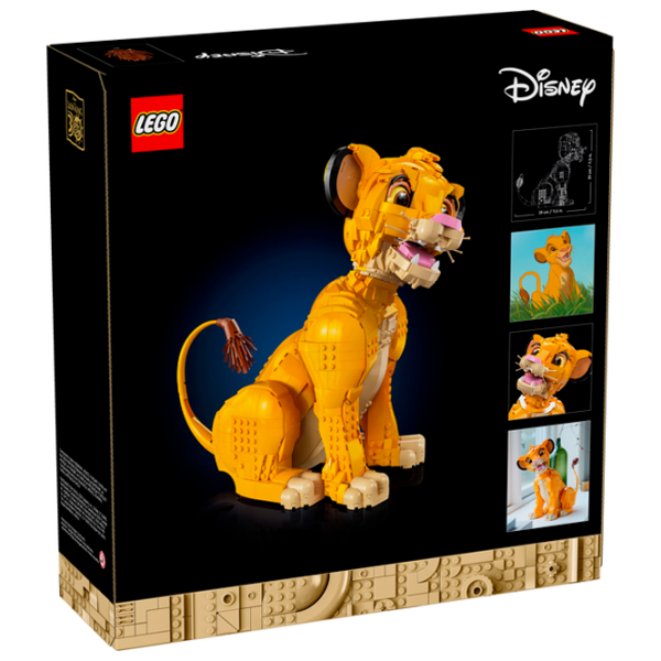 Constructor LEGO Young Simba the Lion King Personaj de film/ Orange photo 12