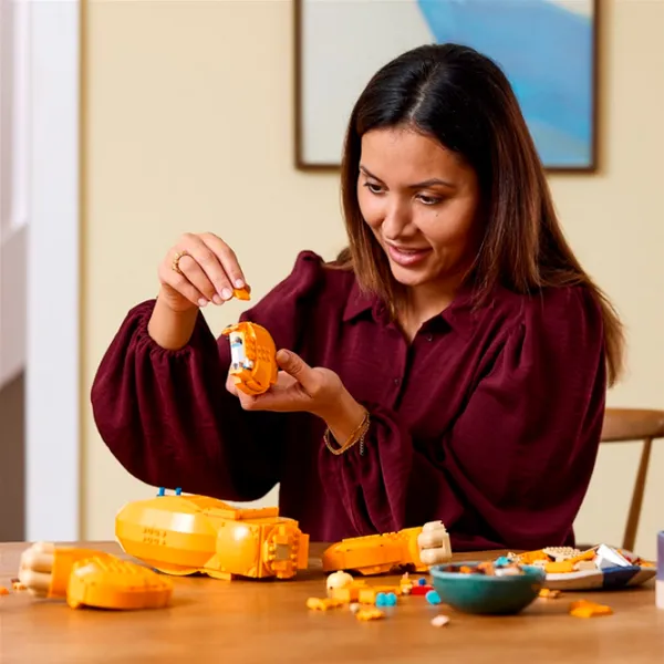 Constructor LEGO Young Simba the Lion King Personaj de film/ Orange photo 13