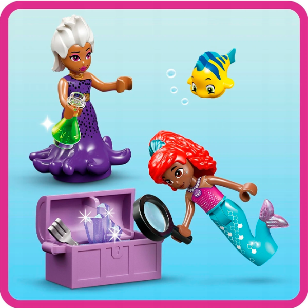 Constructor LEGO Ariel's Crystal Cavern Scenă din film/ Multicolor photo 5