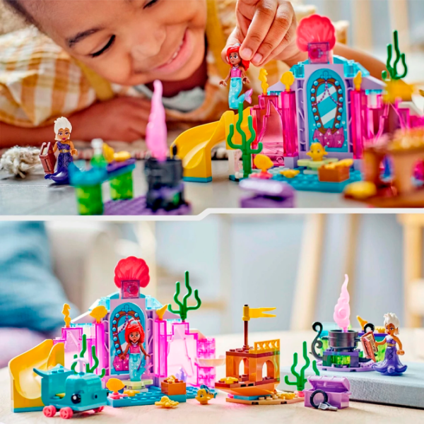 Constructor LEGO Ariel's Crystal Cavern Scenă din film/ Multicolor photo 8