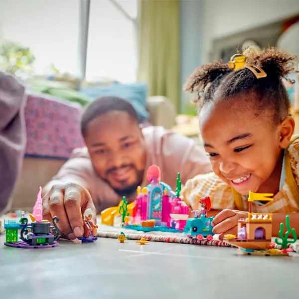 Constructor LEGO Ariel's Crystal Cavern Scenă din film/ Multicolor photo 10