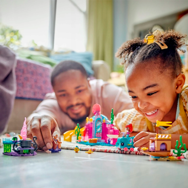 Constructor LEGO Ariel's Crystal Cavern Scenă din film/ Multicolor photo 10