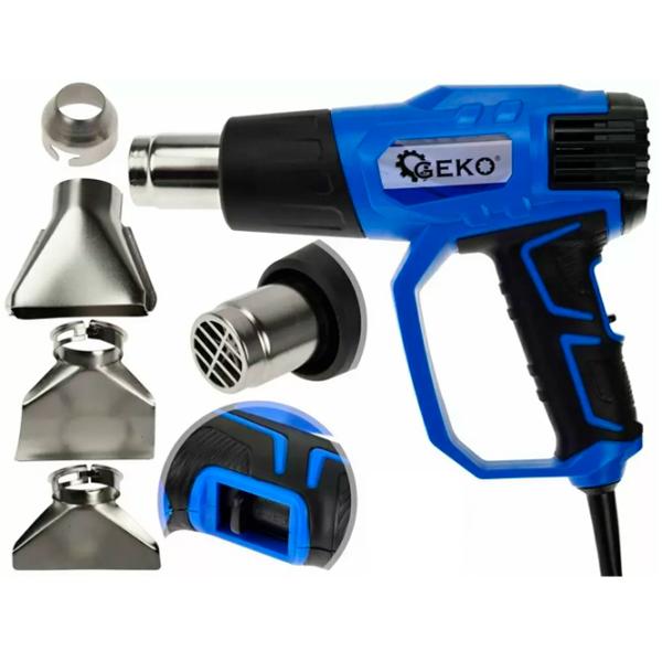 Suflantă de aer cald Geko G80282 2000 W/ Blue photo 9