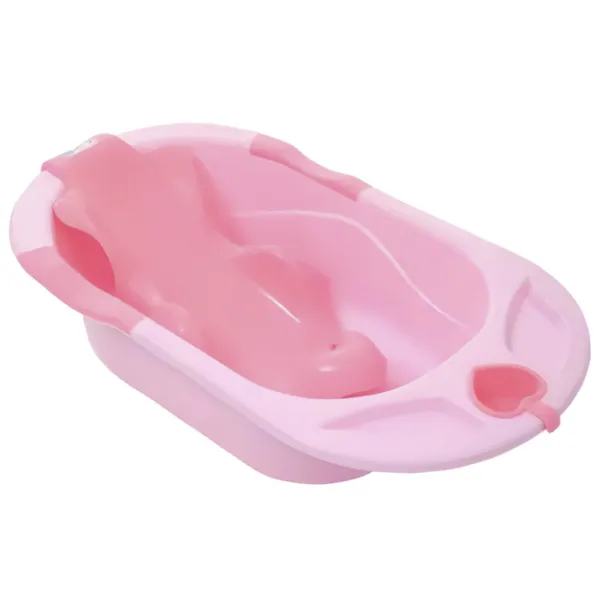 Детская ванночка 4Play Comfort 2in1 Для девочек/ 0 - 36 месяцы/ Pink photo 1