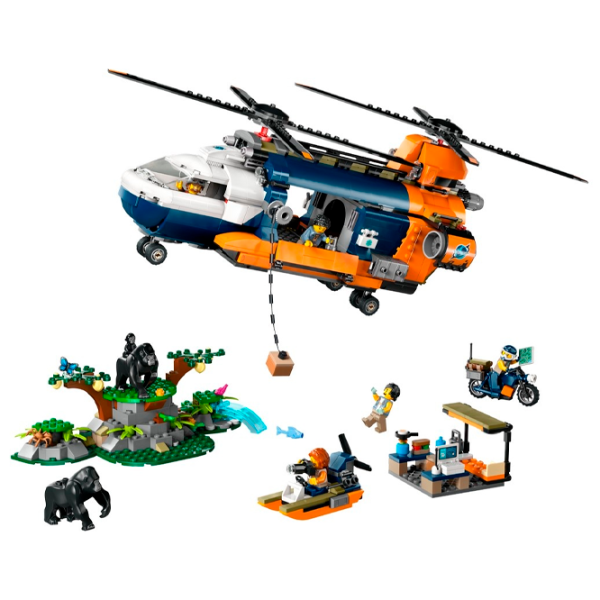 Constructor LEGO Jungle Explorer Helicopter at Base Camp Clasic/ Multicolor photo 2