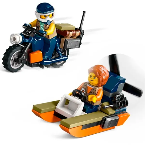 Constructor LEGO Jungle Explorer Helicopter at Base Camp Clasic/ Multicolor photo 6