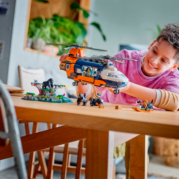 Constructor LEGO Jungle Explorer Helicopter at Base Camp Clasic/ Multicolor photo 9