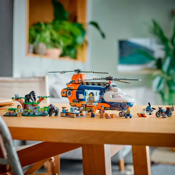 Constructor LEGO Jungle Explorer Helicopter at Base Camp Clasic/ Multicolor photo 10