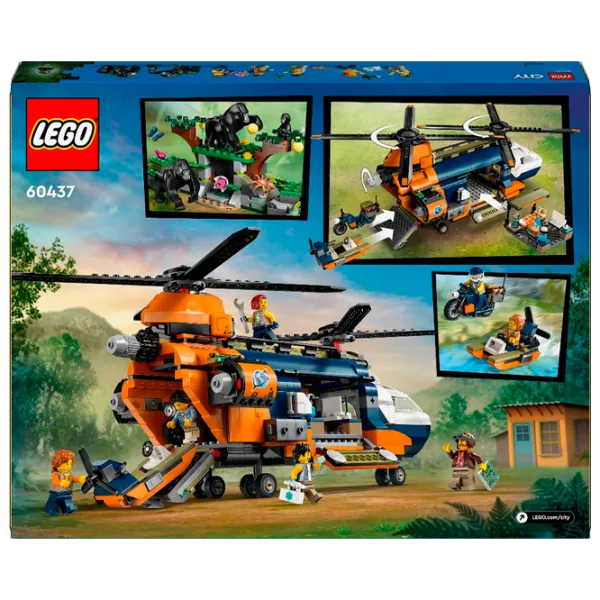 Constructor LEGO Jungle Explorer Helicopter at Base Camp Clasic/ Multicolor photo 14