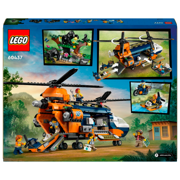Constructor LEGO Jungle Explorer Helicopter at Base Camp Clasic/ Multicolor photo 14
