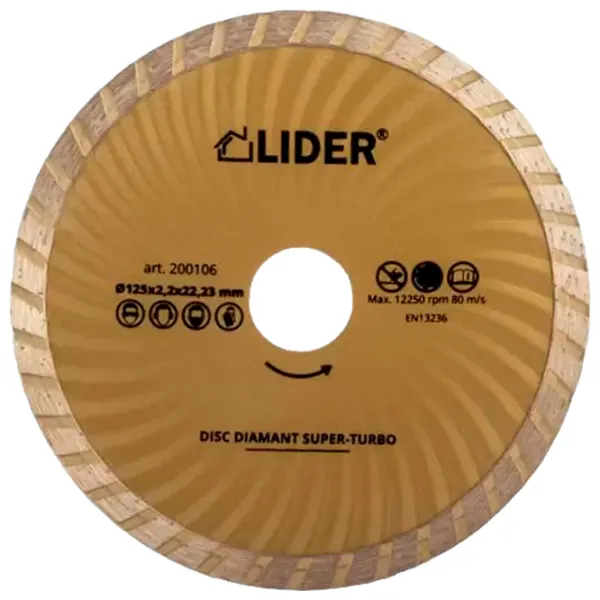Disc diamant continuu Lider 200105  photo 1