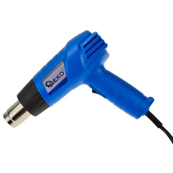 Строительный фен Geko G80281 2000 Вт/ Blue photo 2