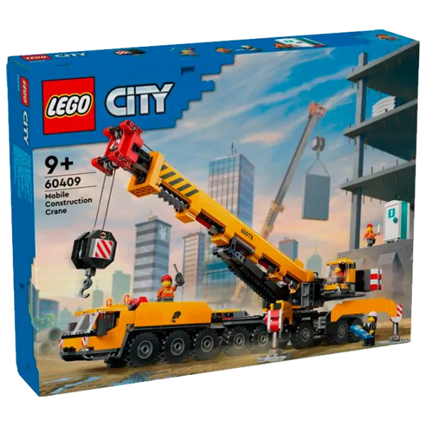 Constructor LEGO Yellow Mobile Construction Crane Сonstrucție/ Yellow photo 1