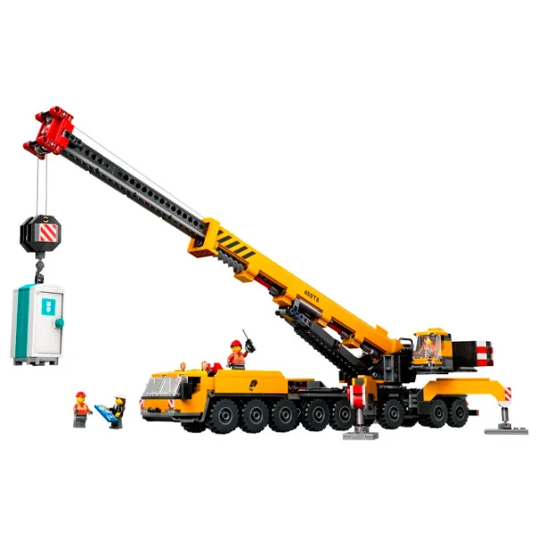 Constructor LEGO Yellow Mobile Construction Crane Сonstrucție/ Yellow photo 2