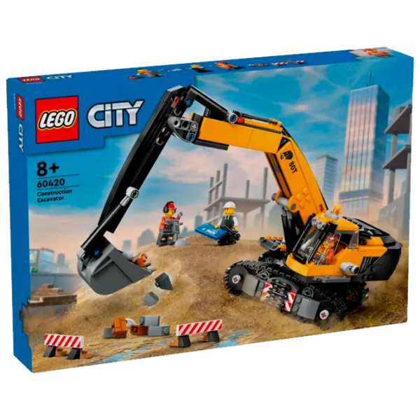 Constructor LEGO Yellow Construction Excavator Excavator/ Yellow photo 1