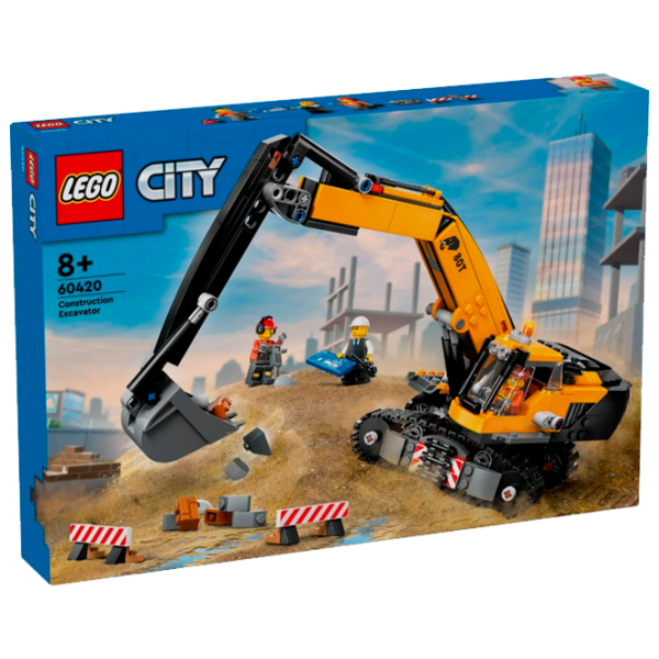Constructor LEGO Yellow Construction Excavator Excavator/ Yellow photo 1