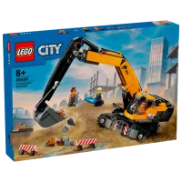 Constructor LEGO Yellow Construction Excavator Excavator/ Yellow