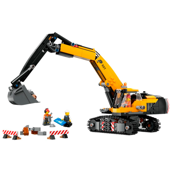 Constructor LEGO Yellow Construction Excavator Excavator/ Yellow photo 2
