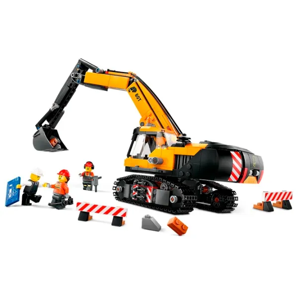 Constructor LEGO Yellow Construction Excavator Excavator/ Yellow photo 3