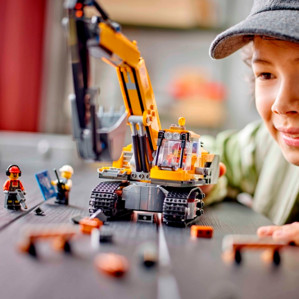 Constructor LEGO Yellow Construction Excavator Excavator/ Yellow photo 7