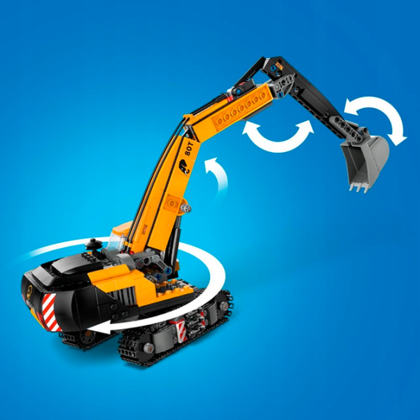 Constructor LEGO Yellow Construction Excavator Excavator/ Yellow photo 10