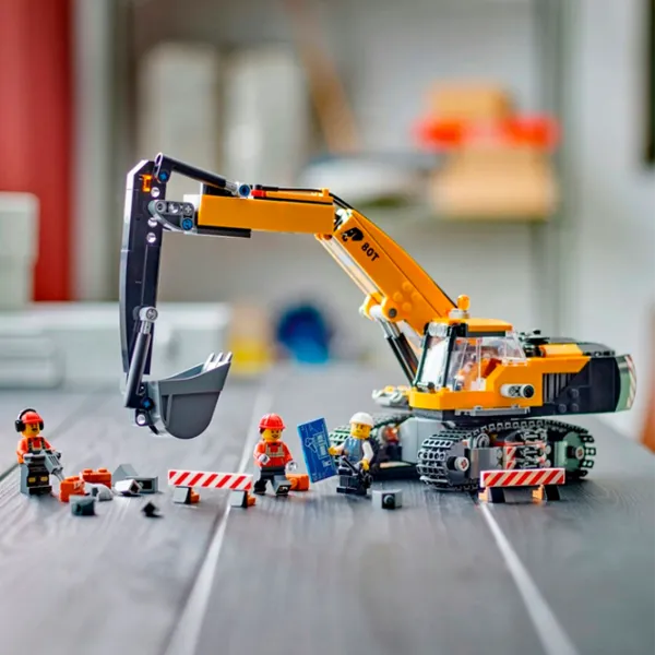 Constructor LEGO Yellow Construction Excavator Excavator/ Yellow photo 11