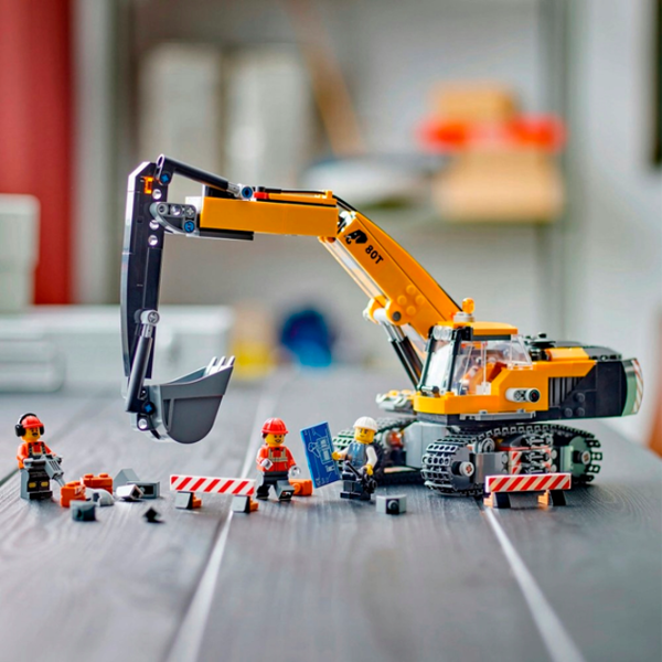 Constructor LEGO Yellow Construction Excavator Excavator/ Yellow photo 11