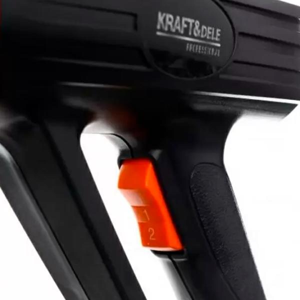 Suflantă de aer cald Kraft&Dele KD10390 2000 W/ Black photo 4