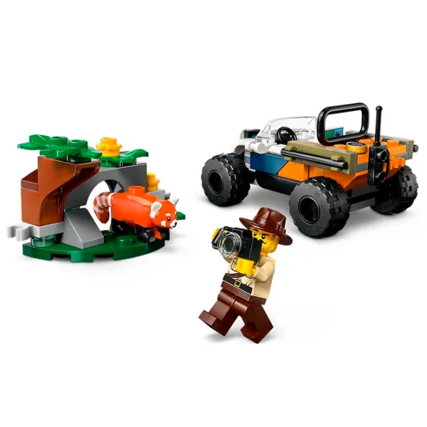 Constructor LEGO Jungle Explorer ATV Red Panda Mission Junglă/ Green photo 3 Constructor LEGO Jungle Explorer ATV Red Panda Mission Junglă/ Green photo 3