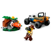 Constructor LEGO Jungle Explorer ATV Red Panda Mission Junglă/ Green photo 3