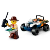Constructor LEGO Jungle Explorer ATV Red Panda Mission Junglă/ Green photo 4