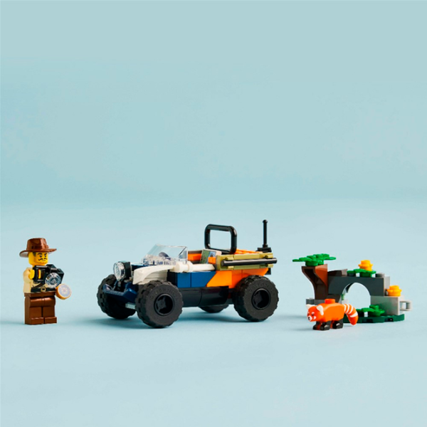 Constructor LEGO Jungle Explorer ATV Red Panda Mission Junglă/ Green photo 7 Constructor LEGO Jungle Explorer ATV Red Panda Mission Junglă/ Green photo 7