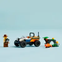 Constructor LEGO Jungle Explorer ATV Red Panda Mission Junglă/ Green photo 7