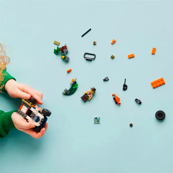 Constructor LEGO Jungle Explorer ATV Red Panda Mission Junglă/ Green photo 8 Constructor LEGO Jungle Explorer ATV Red Panda Mission Junglă/ Green photo 8