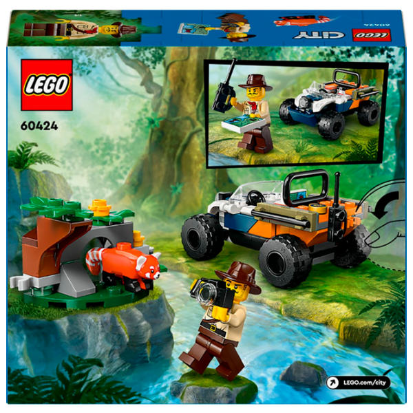 Constructor LEGO Jungle Explorer ATV Red Panda Mission Junglă/ Green photo 12 Constructor LEGO Jungle Explorer ATV Red Panda Mission Junglă/ Green photo 12