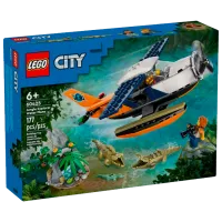 Constructor LEGO Jungle Explorer Water Plane Junglă/ Orange