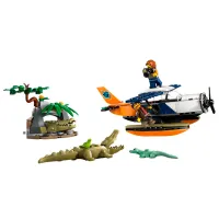 Constructor LEGO Jungle Explorer Water Plane Junglă/ Orange photo 3