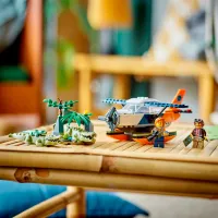 Constructor LEGO Jungle Explorer Water Plane Junglă/ Orange photo 9