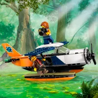 Constructor LEGO Jungle Explorer Water Plane Junglă/ Orange photo 10