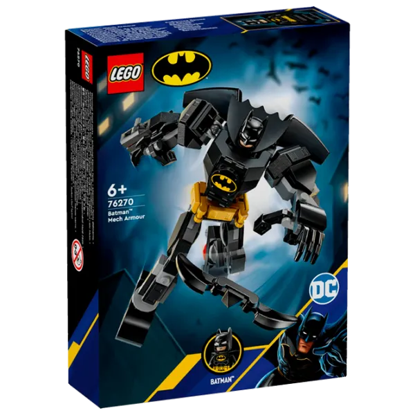 Constructor LEGO Batman Mech Armor Personaj de film/ Black photo 1 Constructor LEGO Batman Mech Armor Personaj de film/ Black photo 1