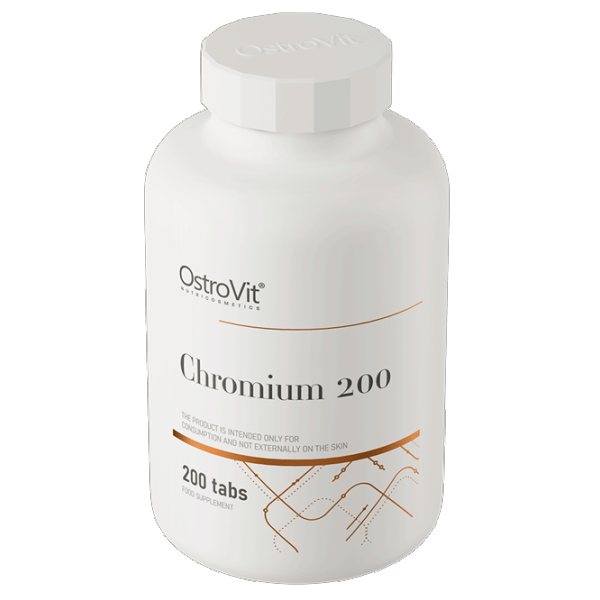 Витамины и минералы OstroVit Chromium (5903246229196) 200 photo 2 Витамины и минералы OstroVit Chromium (5903246229196) 200 photo 2