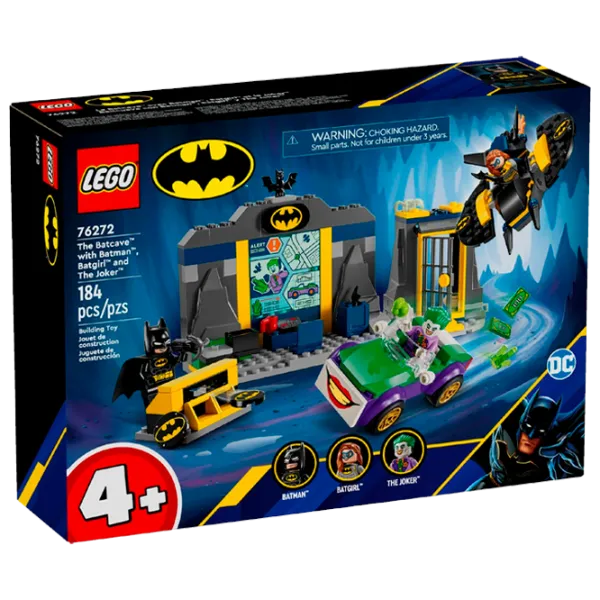 Constructor LEGO The Batcave with Batman Batgirl and The Joker Clasic/ Black photo 1