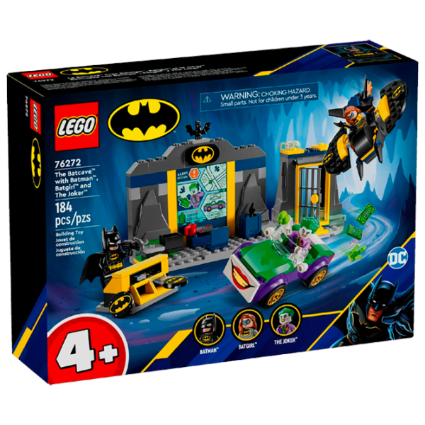 Constructor LEGO The Batcave with Batman Batgirl and The Joker Clasic/ Black photo 1