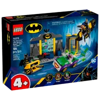 Constructor LEGO The Batcave with Batman Batgirl and The Joker Clasic/ Black