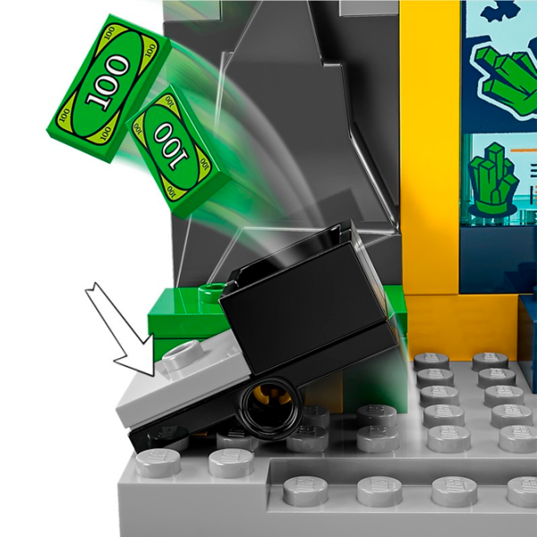 Constructor LEGO The Batcave with Batman Batgirl and The Joker Clasic/ Black photo 5